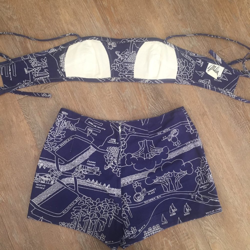 Vintage Hawaiian Matching Set - Picture 4 of 8